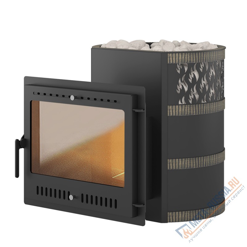 Банная печь ВЕЗУВИЙ Лава 16 Панорама "М"