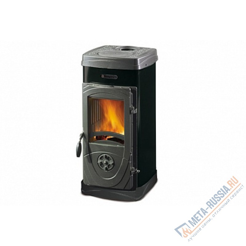 Печь-камин La Nordica Super Junior Nero черный - 5 кВт, ширина 36 см