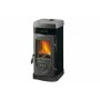 Печь-камин La Nordica Super Junior Nero черный - 5 кВт, ширина 36 см