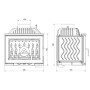 Каминная топка Kaw-Met W17 (12,3 кВт) EKO