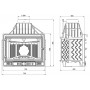 Каминная топка Kaw-Met W3