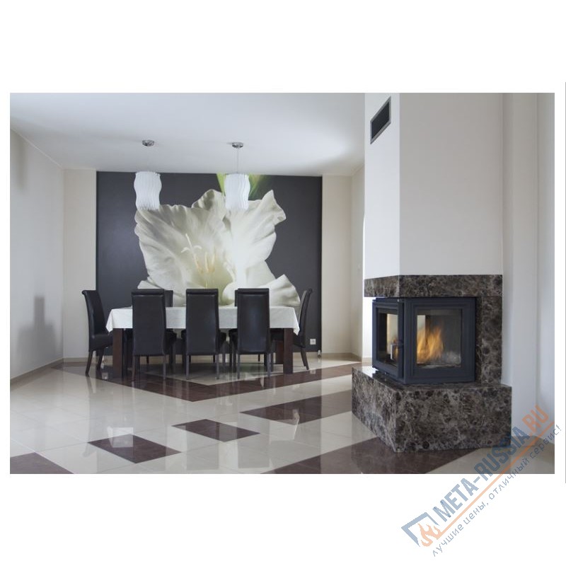 Каминная топка Kratki Zuzia/LP (стекло слева-справа)