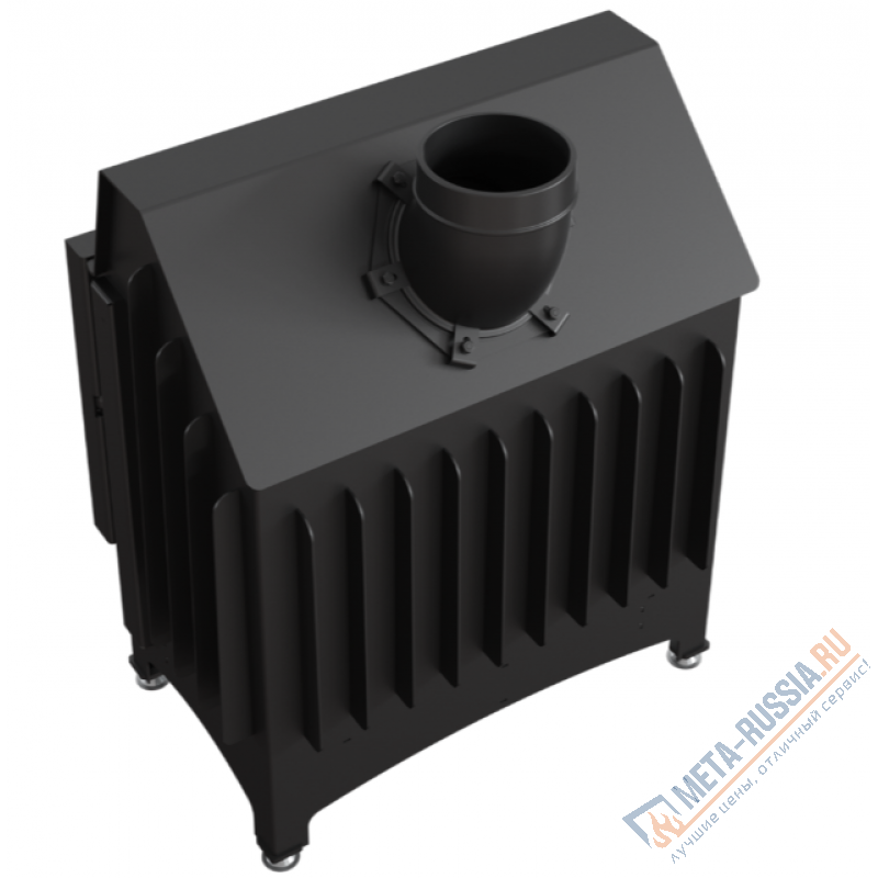 Каминная топка Kratki Zibi/L/BS (угловое стекло слева)