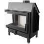 Каминная топка Kratki Zibi/L/BS (угловое стекло слева)