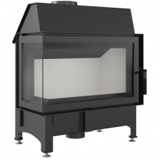 Каминная топка Kratki Zibi/L/BS (угловое стекло слева)