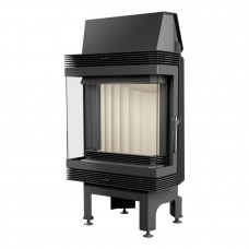 Каминная топка Kratki Blanka/LP/BS (угловое стекло слева-справа)