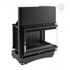 Каминная топка Kratki Oliwia/P/BS (угловое стекло справа)