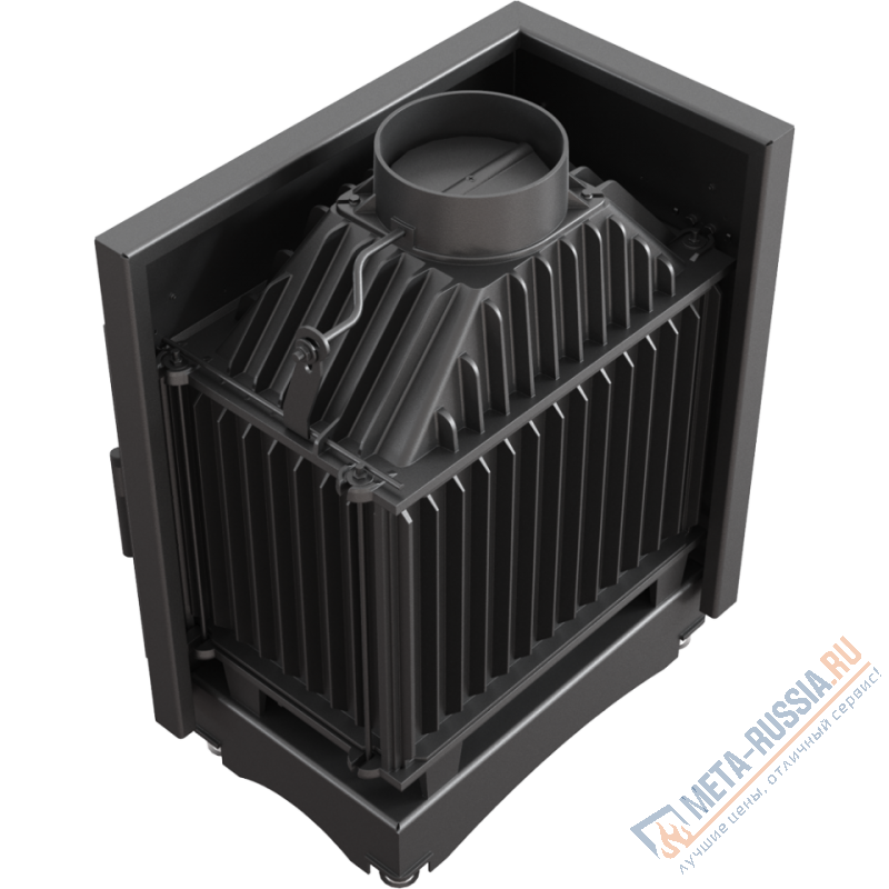 Каминная топка Kratki Zuzia/L/BS (угловое стекло слева)