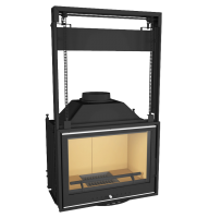 Каминная топка Metafire Мета Эльба 700П