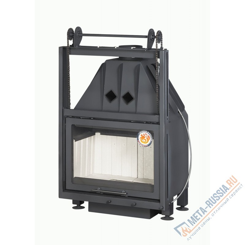 Каминная топка Экокамин Альфа 700 K с контргрузом TA700-1K