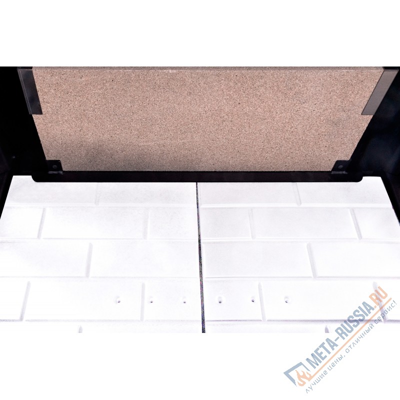 Каминная топка ЭкоКамин Дельта 1000 три стекла принтинг TDN1000