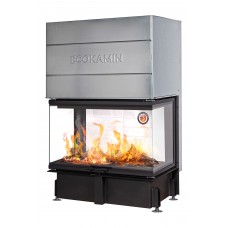 Каминная топка ЭкоКамин Дельта 1000 три стекла принтинг TDN1000 Каминная топка ЭкоКамин Дельта 1000 три стекла принтинг TDN1000