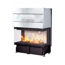 Каминная топка ЭкоКамин Дельта 1000К три стекла TDN1000K Каминная топка ЭкоКамин Дельта 1000К три стекла TDN1000K