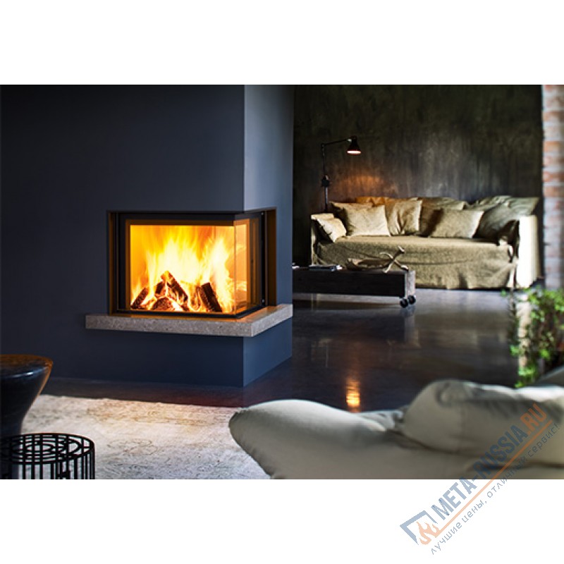 Каминная топка MCZ Forma 75 dx стекло слева