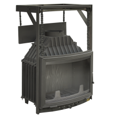 Каминная топка с подъемным механизмом Мета Ardenfire Панорама 700П
