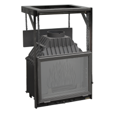 Каминная топка Ardenfire Камилла 700П (прямое стекло, подъем дверки вверх)