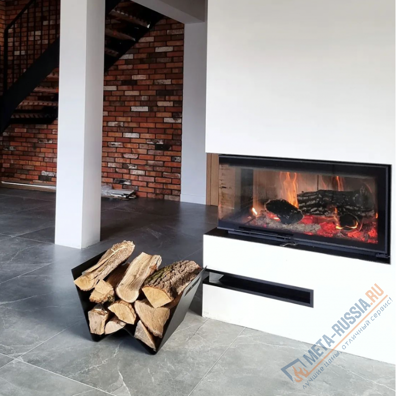 Каминная топка Kratki Nadia/14/L/BS/G