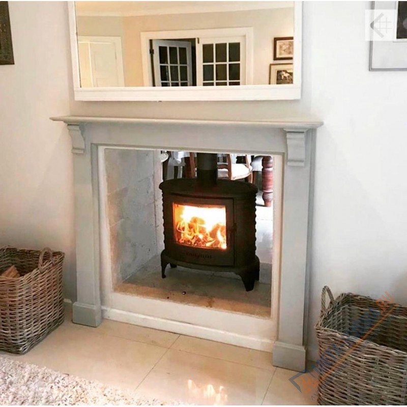 Печь-камин Kratki Koza K8/T (туннель/сквозная)