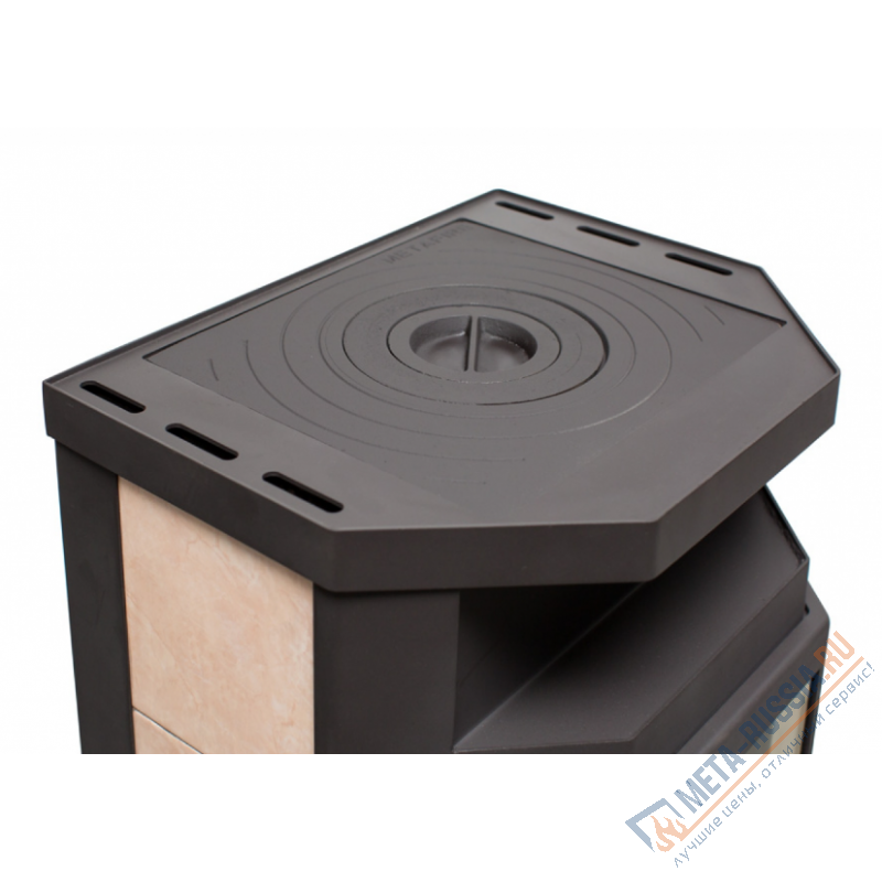 Печь-камин Мета-Бел Ока с плитой АОТ-6,0