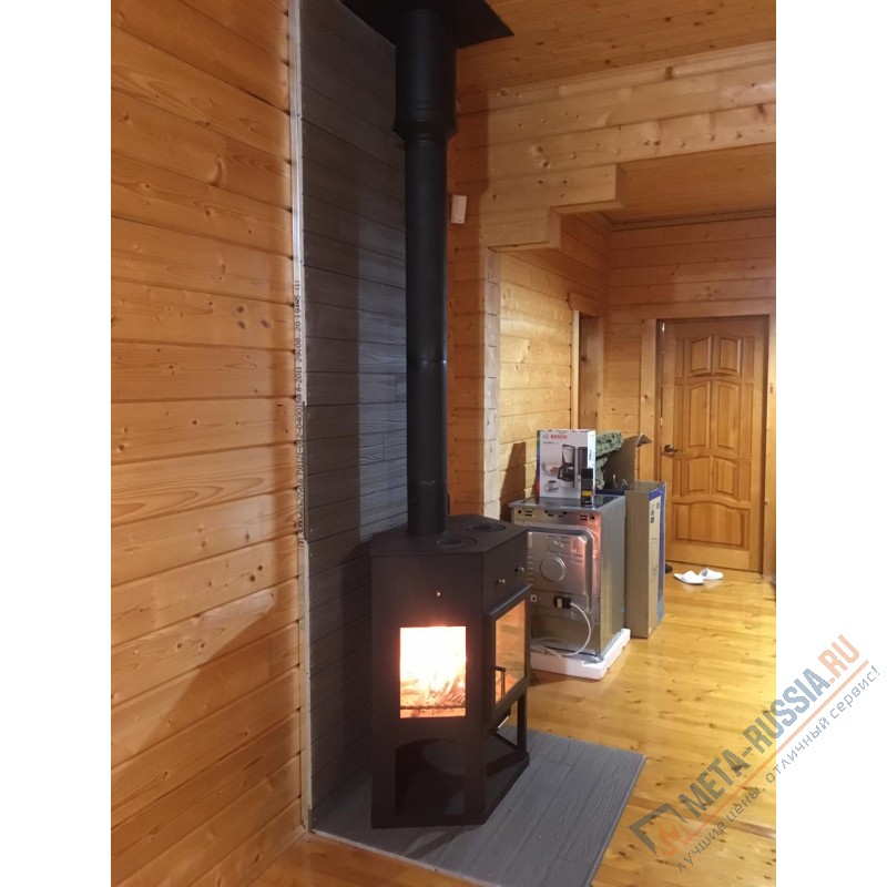 Печь-камин Мета-Бел Енисей с плитой АОТ-11,0