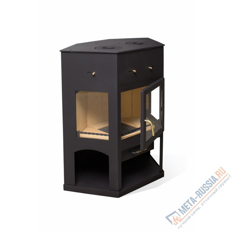 Печь-камин Мета-Бел Енисей с плитой АОТ-11,0