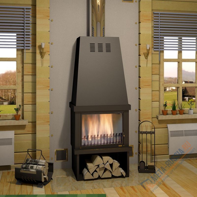 Печь-Камин Мета-Бел Викинг ТКТ-10,0-03