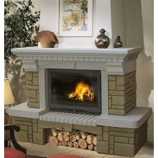 Каминная облицовка LK Гранд пристенная Каминная облицовка LK Гранд пристенная