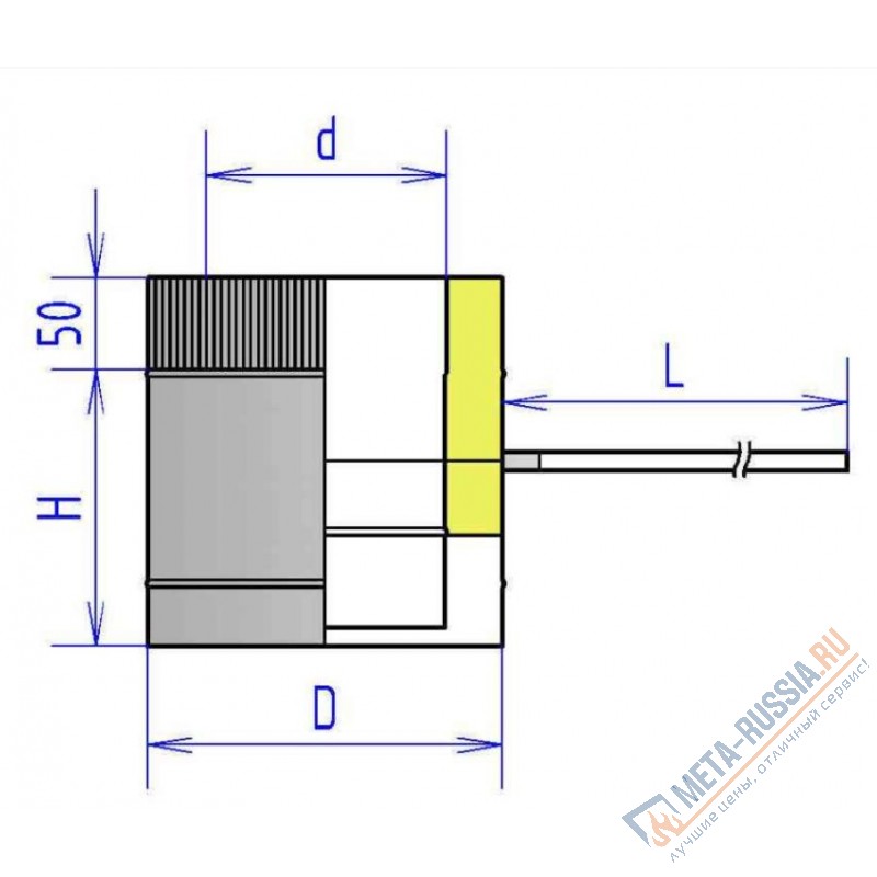 Шибер поворотный двухконтурный Феникс 2ШП