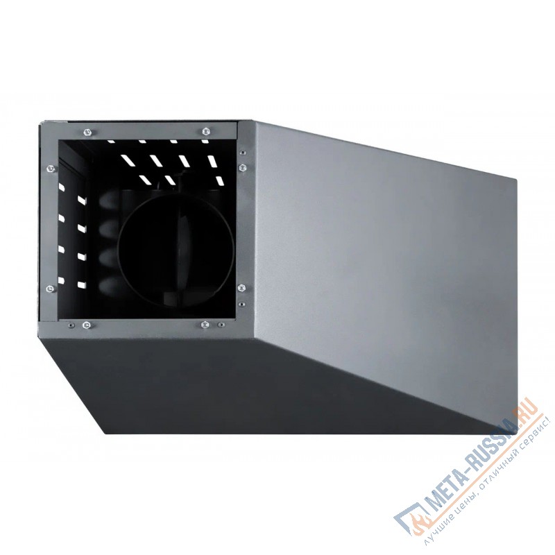 Печь-камин Экокамин ПРАГА УГЛОВОЙ правый черный, шамот белый