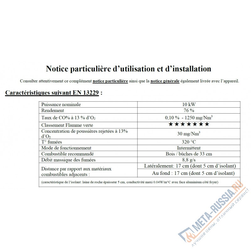 Каминная топка Invicta Filos 700 (Филос 700 с заслонкой)