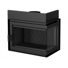 Каминная топка ECHA-TECH ECT Font/700/R 14 кВт, 735/514/X, угловое стекло справа