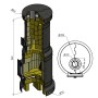 Печь круглая отопительная КДМ ПКО-20