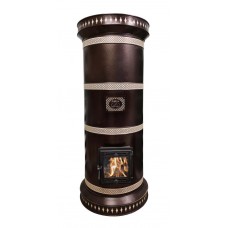 Печь круглая отопительная КДМ Ладья