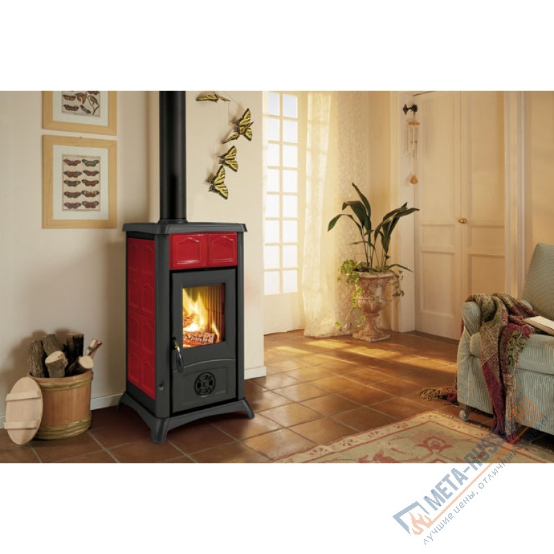 Печь-камин La Nordica Gemma Elegance Bordeaux (бордовый)