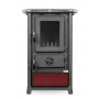 Печь-камин MBS OLYMP PLUS L DARK RED