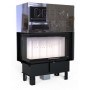 Каминная топка DEFRO HOME INTRA ME BL G, 924/548/498 мм, угловое стекло слева, гильотина