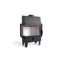 Каминная топка DEFRO HOME IMPULS SM BL, 670/450/380 мм, угловое стекло слева