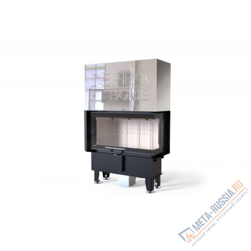 Каминная топка DEFRO HOME INTRA ME BP G SLIM, 850/478/352 мм, угловое стекло справа, гильотина