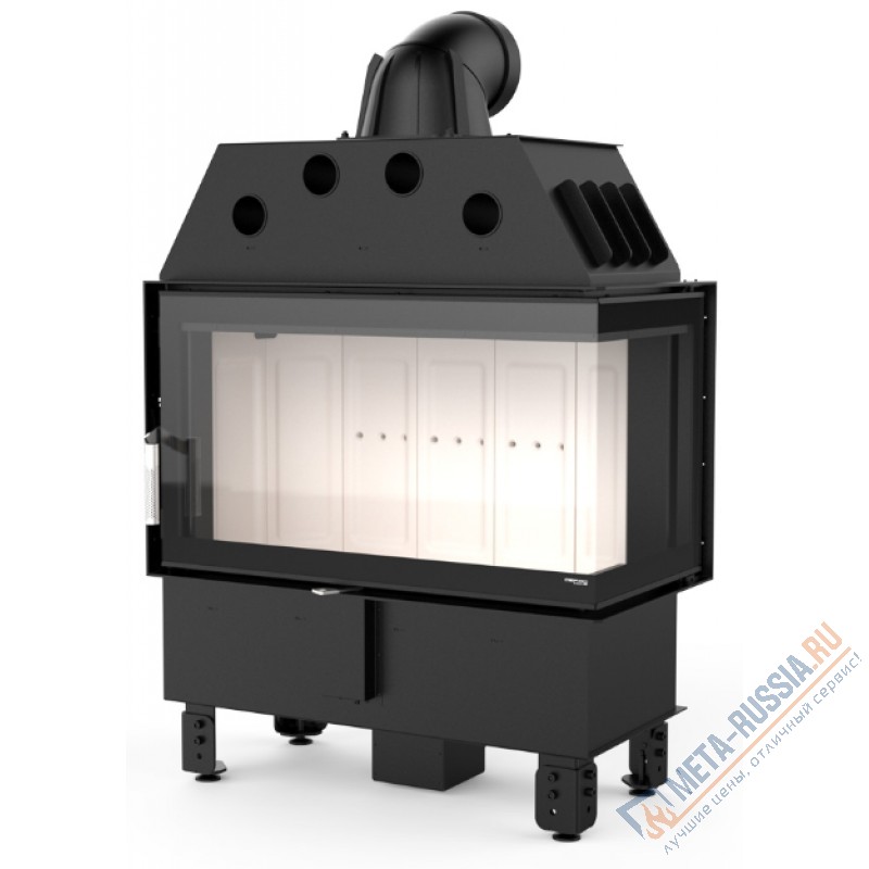 Каминная топка DEFRO HOME INTRA ME BP, 907/535/482 мм, угловое стекло справа