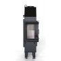 Каминная топка DEFRO HOME INTRA SLIM ME BL, 834/465/337 мм, угловое стекло слева