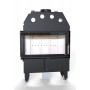 Каминная топка DEFRO HOME INTRA SLIM SM BL, 667/465/337 мм, угловое стекло слева