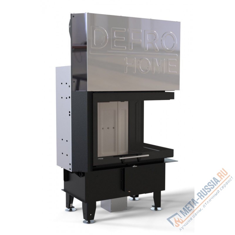 Каминная топка  DEFRO HOME INTRA SM BP G, 755/548/498 мм, угловое стекло справа, гильотина