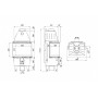 Каминная топка DEFRO HOME INTRA SM C, 753/477/337 мм, трехсторонний