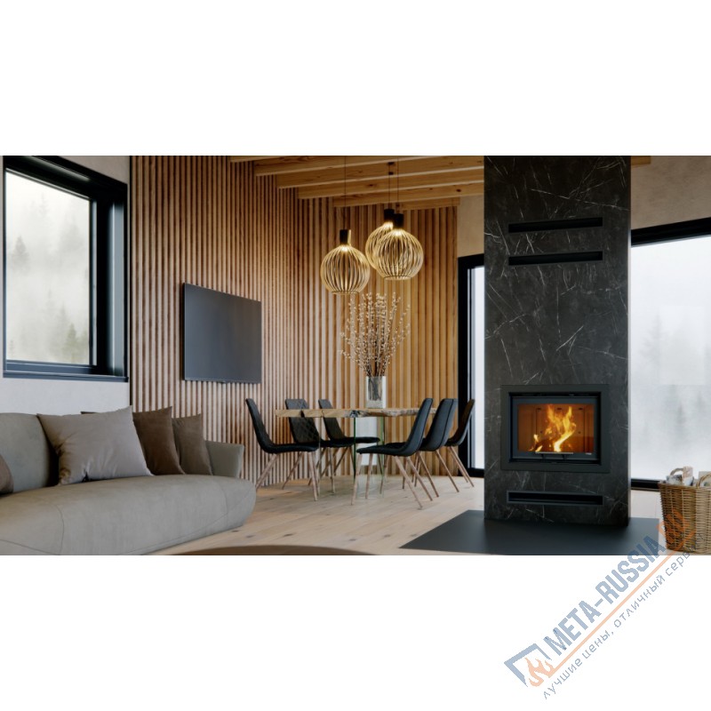 Каминная топка DEFRO HOME INTRA SM G SLIM, 611/481 мм, гильотина