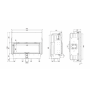 Каминная топка DEFRO HOME INTRA XLA G, 1282/547 мм, гильотина