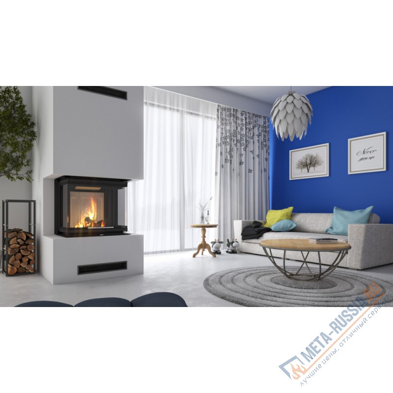 Каминная топка  DEFRO HOME INTRA XSM C G, 674/508/393 мм, трехсторонний, гильотина