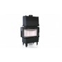 Каминная топка DEFRO HOME RIVA SM BL SHORT, 737/465/482 мм, угловое стекло слева, с водяным контуром