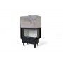 Каминная топка  DEFRO HOME RIVA SM BP G SHORT, 756/478/500 мм, угловое стекло справа, с водяным контуром, гильотина