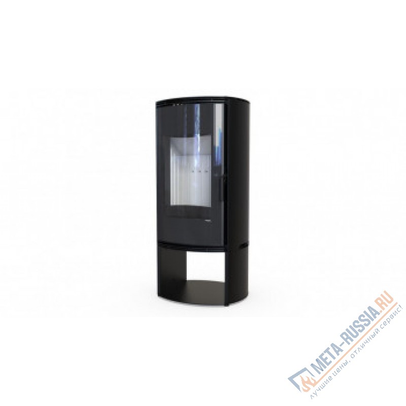 Печь-камин DEFRO HOME ORBIS LOG, черная сталь