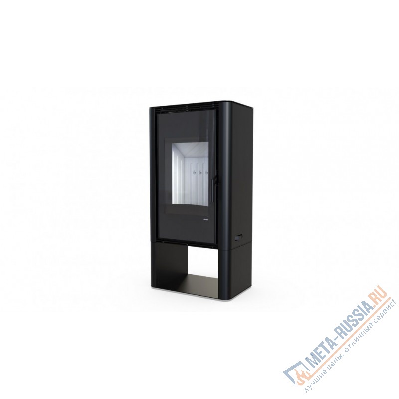 Печь-камин DEFRO HOME SOLUM LOG,  черная сталь